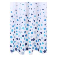 Douchegordijn Differnz Circles Polyester 120x200 cm Blauw Differnz - thumbnail