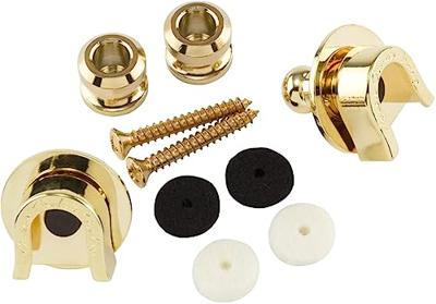 Fender straplocks goud zonder buttons (set van 2)