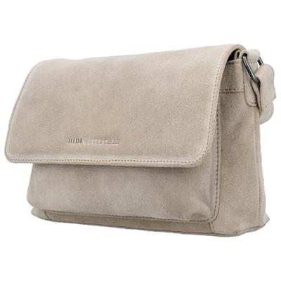Hide & stitches brazos schoudertas-Sand