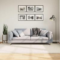 Vloerkleed OVIEDO laagpolig 160x230 cm beige - thumbnail
