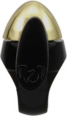 Crane Fietsbel Rocket 6 X 2,8 Cm Staal Zwart/goud