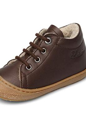 Laarsjes voor jongensbaby Cocoon NATURINO® 1e stapjes cognac