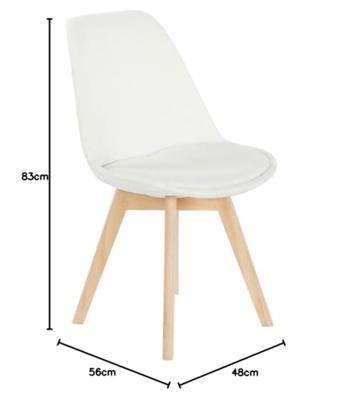 Stoel DKD Home Decor Wit 48 x 56 x 83 cm Stoel DKD Home Decor Wit 48 x 56 x 83 cm