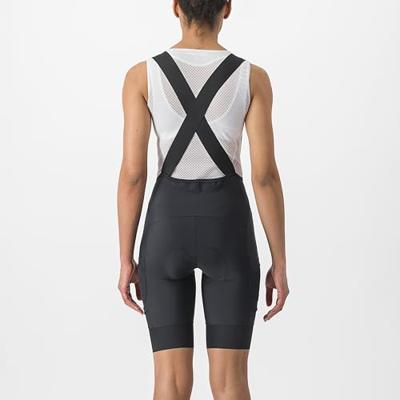 Castelli Unlimited cargo w bibshort zwart dames L