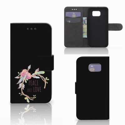 Samsung Galaxy S6 | S6 Duos Leuk Hoesje Boho Text Samsung Galaxy S6 | S6 Duos Leuk Hoesje Boho Text