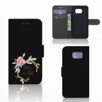 Samsung Galaxy S6 | S6 Duos Leuk Hoesje Boho Text - thumbnail