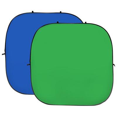 StudioKing background board groen/blauw 240x240 cm