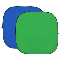 StudioKing background board groen/blauw 240x240 cm - thumbnail
