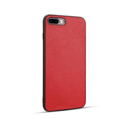 Voor iPhone 8 plus/7 plus Litchi PU lederen anti-Falling TPU beschermhoes (rood) Voor iPhone 8 plus/7 plus Litchi PU lederen anti-Falling TPU beschermhoes (rood)