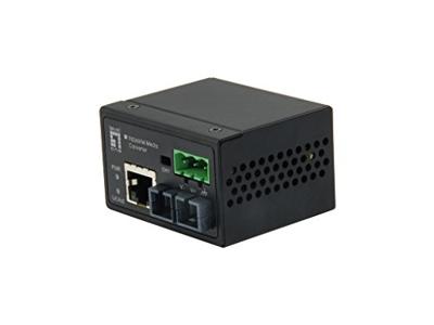 Level One 10/100BaseT to 100Base-FX Transceiver (2 km, MMF, RJ-45, ST)