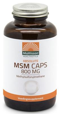 Mattisson MSM 800mg 180 Vegetarische capsules