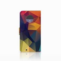 Motorola Moto G6 Bookcase Polygon Color - thumbnail