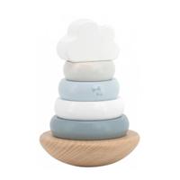 Label Label Stapeltoren Blauw - thumbnail