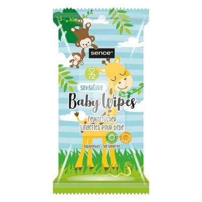 Sence babydoekjes sensitive 72 stuks Sence babydoekjes sensitive 72 stuks