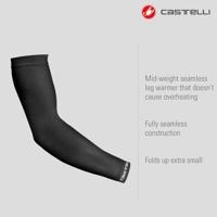Castelli Pro seamless 2 arm warmers zwart S-M - thumbnail