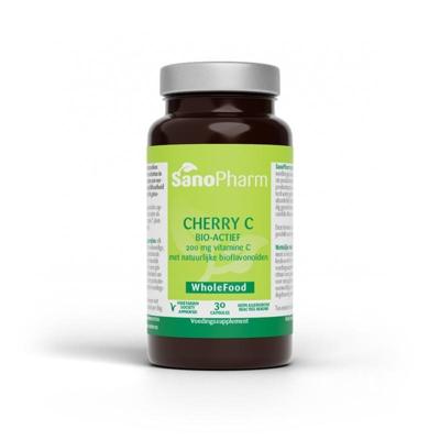 SanoPharm Cherry-C 200 mg wholefood 30 Capsules SanoPharm Cherry-C 200 mg wholefood 30 Capsules