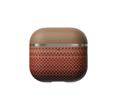 Pitaka Aramid fiber hoesje AirPods 4 - Sunset Pitaka Aramid fiber hoesje AirPods 4 - Sunset