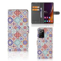 Samsung Galaxy Note20 Ultra | Bookcase | Tiles Color - thumbnail