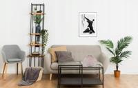 Vaas glas d9h10.5 cm a3 kerst Decoris - Decoris - thumbnail