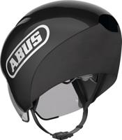 Abus helm gamechanger tt 1.1 shiny black l 57-61cm - thumbnail