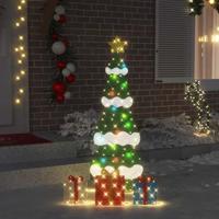 Verlichte Kerstboom met 3 Cadeau Dozen 2D Warm Wit 150 cm - thumbnail