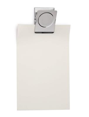 Papierklem MAUL magnetisch vierkant 40mm zilver Papierklem MAUL magnetisch vierkant 40mm zilver