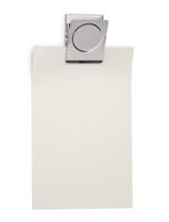 Papierklem MAUL magnetisch vierkant 40mm zilver - thumbnail