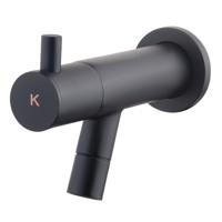 Fonteinkraan Wiesbaden Amador Inbouw 1/2 Mat Zwart - thumbnail