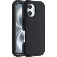 Otterbox Defender Backcover Apple iPhone 16 Zwart MagSafe compatible, Stootbestendig - thumbnail