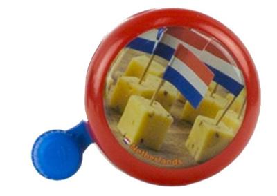 Widek bel rood kaasblokjes op kaart