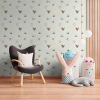 AS Creation Little Love groen behang | 381421 - thumbnail