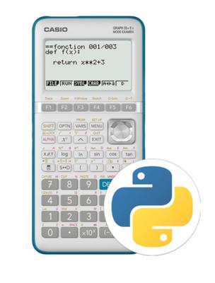 CASIO Calculator Graph 35 + E II Geïntegreerde Python