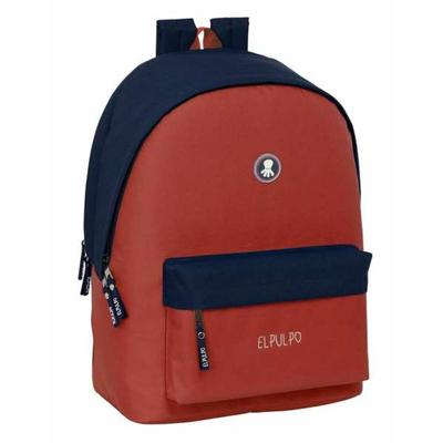Schoolrugzak El Pulpo Rood Marineblauw 31 x 44 x 18 cm