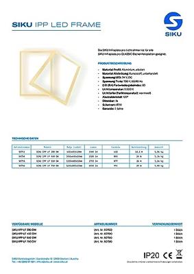 SIKU 50757 Infraplate pro Afstandsbediening voor LED-frame