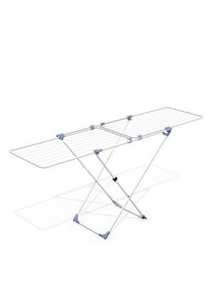 Waslijn Gimi Duo Roestvrij staal 209 x 60 x 97 cm Wit Uitschuifbaar