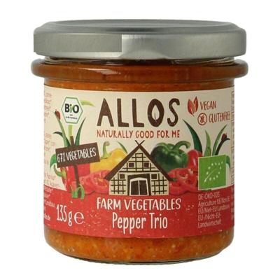 Allos Groentepread Paprika Trio