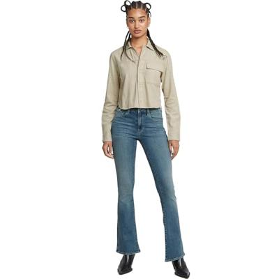 G-Star Jeans 3301 Flare WMN | Faded Icy Blue