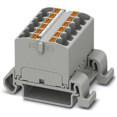 Phoenix Contact 3273680 Verdeelblok Spanveer Grijs 8 stuk(s) Piece