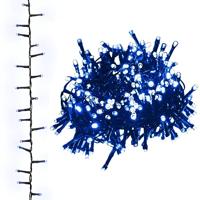 VidaXL Lichtslinger compact met 400 led's blauw 13 m pvc - thumbnail