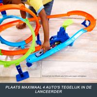 Hot Wheels Stunt Tracks Rapid Launch Cyclone racebaan - thumbnail
