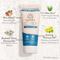 Suntribe Zonnebrandcrème mineral - spf 50 - lichaam en gezicht - thumbnail