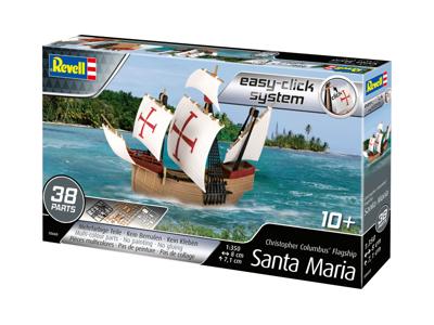 Revell 1/350 Christopher Columbus Flagship Santa Maria - Easy-Click