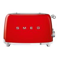 Smeg TSF03RDEU broodrooster 4x4, rood - thumbnail