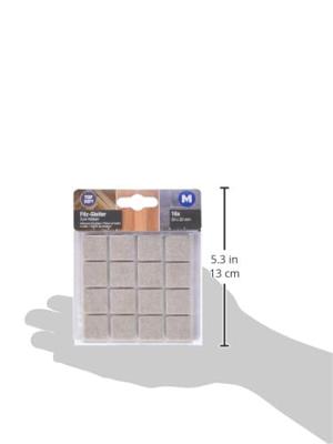 Metafranc Parketglijder Zk 20X20 Be 16St *Nl* - WU0644806 Metafranc Parketglijder Zk 20X20 Be 16St *Nl* - WU0644806