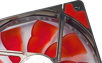 Inter-Tech L12025 PC-ventilator Rood (b x h x d) 120 x 120 x 25 mm Inter-Tech L12025 PC-ventilator Rood (b x h x d) 120 x 120 x 25 mm