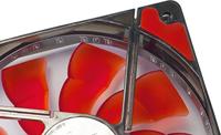 Inter-Tech L12025 PC-ventilator Rood (b x h x d) 120 x 120 x 25 mm - thumbnail
