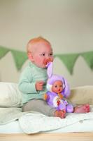 BABY BORN - Zachte konijnenpop met oortjes en vingerzakjes - 26 cm - Pasgeboren - thumbnail