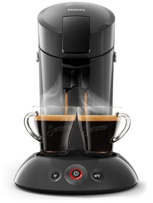 Philips HD6553/50 Senseo II Cashmere Koffiezetapparaat Zwart/Titanium