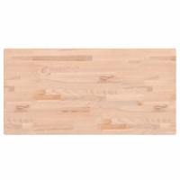 VidaXL Wastafelblad 80x40x1,5 cm massief beukenhout - thumbnail