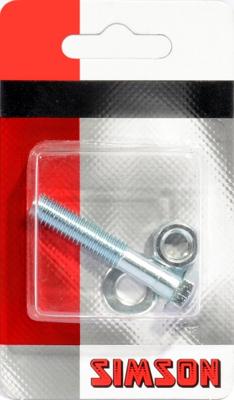 Simson Zadelpenklembout m8x45mm